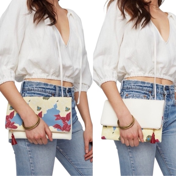 Rachel Pally Reversible Clutch - Picture 1 of 10